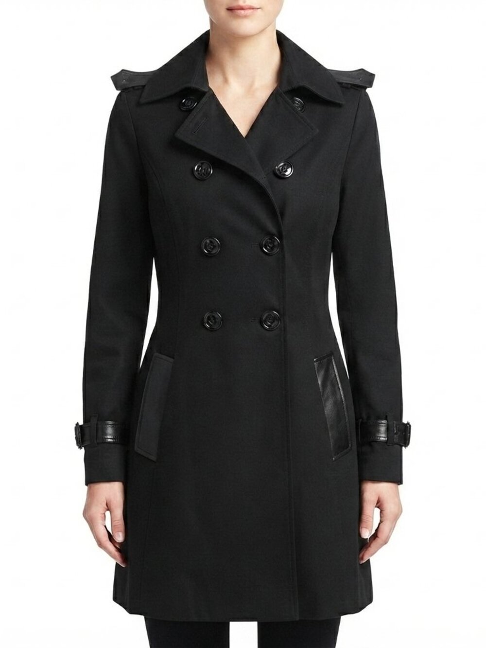 Mackage Double Breasted Cotton Blend Trench Coat- Sz. XS